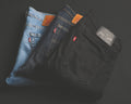 Men's Slim-Fit Stretch Jeans Dark Indigo